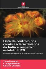 Lista de controlo dos corais escleractinianos da Índia e respetivo estatuto IUCN af Tamal Mondal