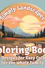 Simply Landscapes Coloring Book