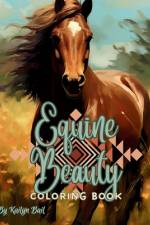 Equine Beauty Realistic Coloring Book