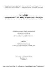 2015-2016 Assessment of the Army Research Laboratory af National Academies Of Sciences Engineeri