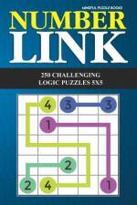 Number Link: 250 Challenging Logic Puzzles 5x5 af Mindful Puzzle Books