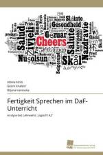 Fertigkeit Sprechen im DaF-Unterricht af Albina Amiti