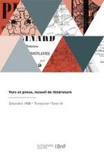 Vers et prose, recueil de littérature af Paul Fort