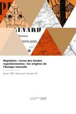 Napoléon, revue des études napoléoniennes af Collectif