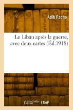 Le Liban après la guerre af Adib Pacha