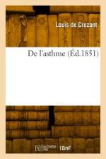 De l'asthme af Louis de Crozant
