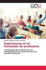 Experiencias en la formación de profesores af Manuel Salvador Romero Navarro