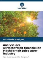 Analyse der wirtschaftlich-finanziellen Machbarkeit Juice agro-industry af Vera Maria Rossignol