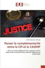Penser la complémentarité entre la CPI et la CAJDHP af Cedrick Ngoubou Ndanga