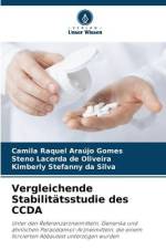 Vergleichende Stabilitätsstudie des CCDA af Camila Raquel Araújo Gomes