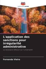 L'application des sanctions pour irrégularité administrative af Fernanda Vieira