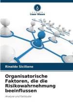 Organisatorische Faktoren, die die Risikowahrnehmung beeinflussen af Rinaldo Siciliano
