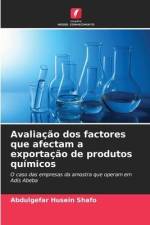 Avaliação dos factores que afectam a exportação de produtos químicos af Abdulgefar Husein Shafo