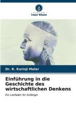 Einführung in die Geschichte des wirtschaftlichen Denkens af R. Kurinji Malar