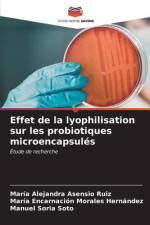 Effet de la lyophilisation sur les probiotiques microencapsulés af María Alejandra Asensio Ruiz