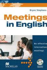 Business English: Meetings in English. Student's Book with Audio-CD af Bryan Stephens