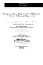 Undergraduate Research Experiences for Stem Students: Successes, Challenges, and Opportunities af National Academies Of Sciences Engineeri