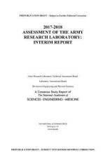 2017-2018 Assessment of the Army Research Laboratory: Interim Report af National Academies Of Sciences Engineeri