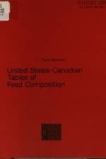 United States-Canadian Tables of Feed Composition: Nutritional Data for United States and Canadian Feeds, Third Revision af National Research Council