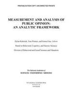 Measurement and Analysis of Public Opinion: An Analytic Framework af National Academies Of Sciences Engineeri