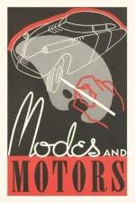 Vintage Journal Modes and Motors Magazine Cover