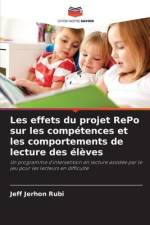 Les effets du projet RePo sur les compétences et les comportements de lecture des élèves af Jeff Jerhon Rubi