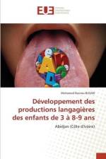 Développement des productions langagières des enfants de 3 à 8-9 ans af Mohamed Nasirou Busari