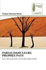 PARIAS DANS LEURS PROPRES PAYS af Teshan Christian Buete