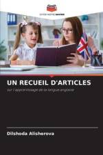 UN RECUEIL D'ARTICLES af Dilshoda Alisherova