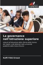 La governance nell'istruzione superiore af Koffi Fêtê Ernest