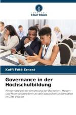 Governance in der Hochschulbildung af Koffi Fêtê Ernest