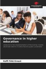 Governance in higher education af Koffi Fêtê Ernest