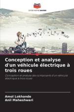 Conception et analyse d'un véhicule électrique à trois roues af Amol Lokhande