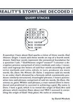 Reality's Storyline Decoded II: Query Stacks af David Mivshek