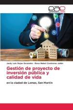 Gestión de proyecto de inversión pública y calidad de vida af Jardy Luis Rojas Gonzales