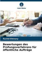 Bewertungen des Prüfungsverfahrens für öffentliche Aufträge af Rachid Elkinany