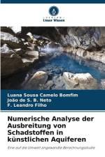 Numerische Analyse der Ausbreitung von Schadstoffen in künstlichen Aquiferen af Luana Sousa Camelo Bomfim