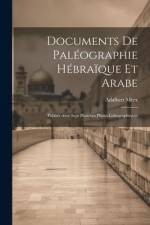 Documents de Paléographie Hébraïque et Arabe: Publiés Avec Sept Planches Photo-Lithographiques af Adalbert Merx