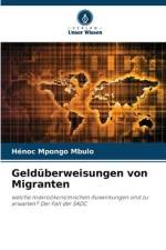 Geldüberweisungen von Migranten af Hénoc Mpongo Mbulo