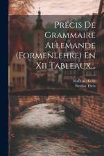 Précis De Grammaire Allemande (formenlehre) En Xii Tableaux...