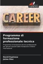 Programma di formazione professionale tecnica af David Espinosa