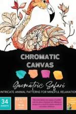 Geometric Safari Coloring Book