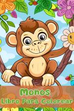 Libro Para Colorear de Monos af Sancha Sauseda