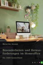 Besonderheiten und Herausforderungen im Homeoffice. Untersuchungen aus arbeitsrechtlicher und gesundheitlicher Sicht af Marius Utz