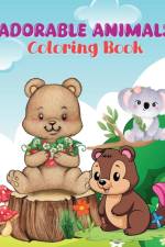 Adorable Animals Coloring Book af Sara McMihaela