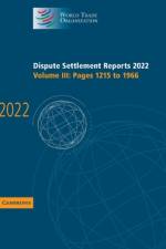 Dispute Settlement Reports 2022: Volume 3, Pages 1215 to 1966 af World Trade Organization