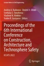 Proceedings of the 6th International Conference on Construction, Architecture and Technosphere Safety af Andrey A Radionov