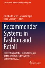Recommender Systems in Fashion and Retail af Humberto JesÃºs Corona PampÃ­n