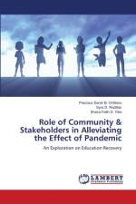 Role of Community & Stakeholders in Alleviating the Effect of Pandemic af Precious Sarah B. Ortillano