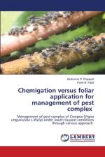 Chemigation versus foliar application for management of pest complex af Atulkumar P. Prajapati